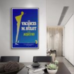 affiche les vacances de mr hulot