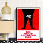 affiche ne nous fachons pas