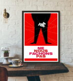 affiche ne nous fachons pas