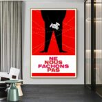 affiche ne nous fachons pas