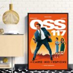 affiche oss 117 le caire nid d'espions
