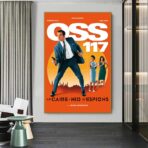 affiche oss 117 le caire nid d'espions
