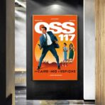 affiche oss 117 le caire nid d'espions