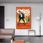 affiche oss 117 le caire nid d'espions