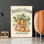 affiche patate de forain