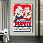 affiche popeye