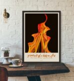 affiche portrait de la jeune fille en feu