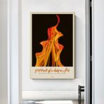 affiche portrait de la jeune fille en feu