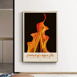 affiche portrait de la jeune fille en feu