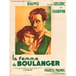la femme du boulanger affiche