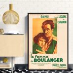 la femme du boulanger affiche