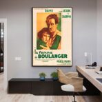 la femme du boulanger affiche