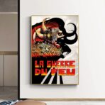 la guerre de feu affiche