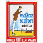 les vacances de mr hulot affiche