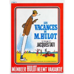 les vacances de mr hulot affiche