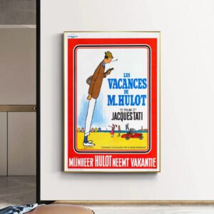les vacances de mr hulot affiche