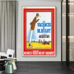 les vacances de mr hulot affiche