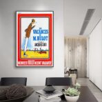les vacances de mr hulot affiche