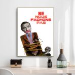 ne nous fachons pas affiche