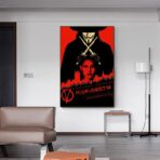 v for vendetta affiche