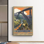 affiche ancienne auvergne