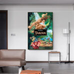affiche tarzan disney