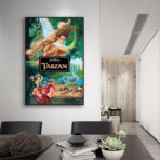 affiche tarzan disney