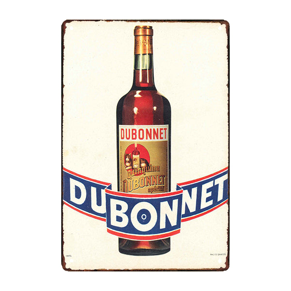 ancienne-plaque-publicitaire-metal-dubonnet ancienne plaque publicitaire métal dubonnet