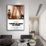 affiche l'homme qui aimait les femmes