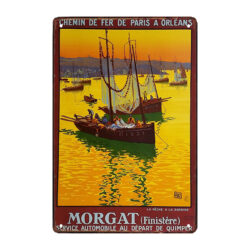 morgat ancienne plaque publicitaire