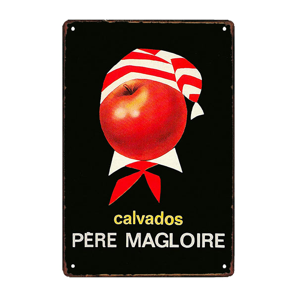plaque-publicitaire-alimentaire-calvados plaque publicitaire alimentaire calvados