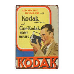 plaque publicitaire kodak