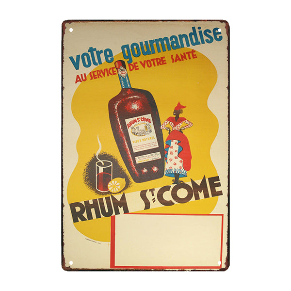 plaque-publicitaire-rhum plaque publicitaire rhum