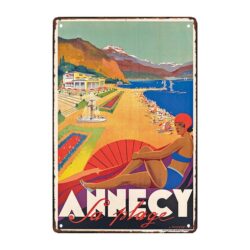 plaque métal annecy