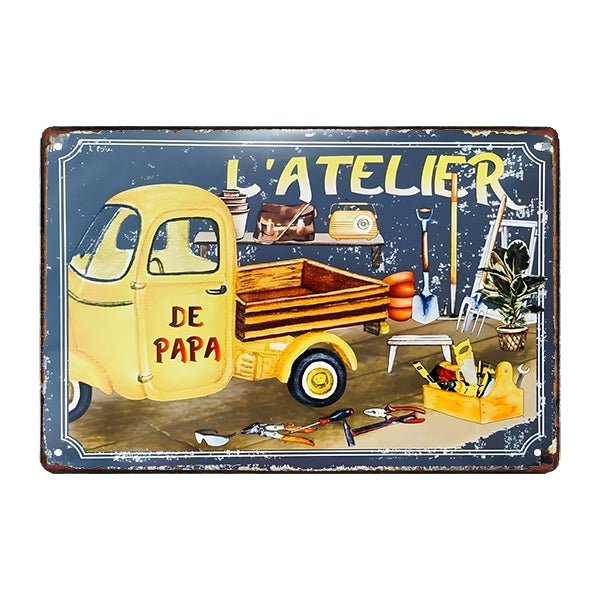 plaque-metal-atelier plaque métal atelier
