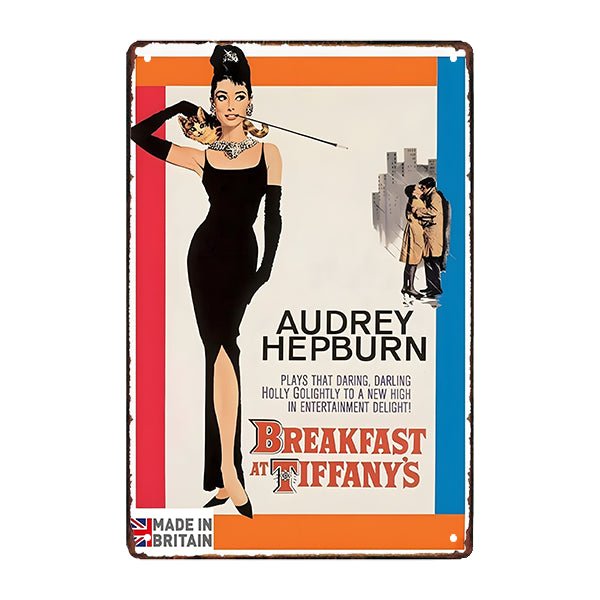 plaque-metal-audrey-hepburn plaque métal audrey hepburn