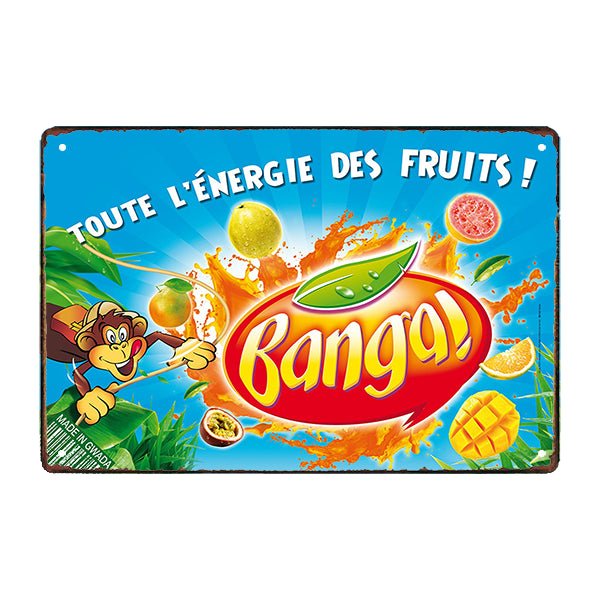 plaque-metal-banga-orange plaque métal banga orange