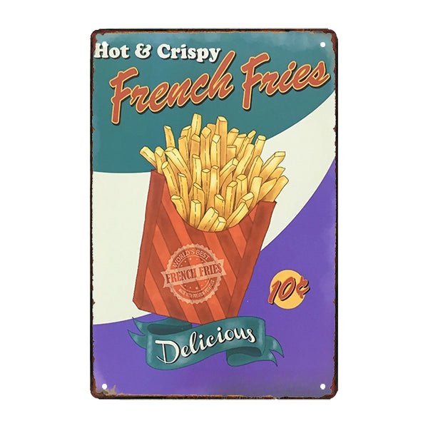 plaque-metal-baraque-a-frites plaque métal baraque a frites