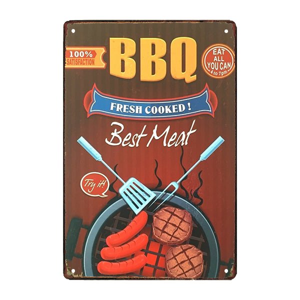 plaque-metal-barbecue plaque métal barbecue