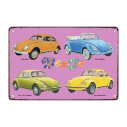 plaque métal beetle