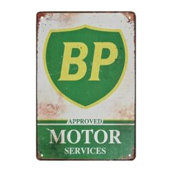 plaque métal BP