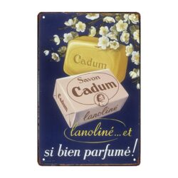 plaque métal cadum