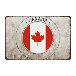 plaque métal canada