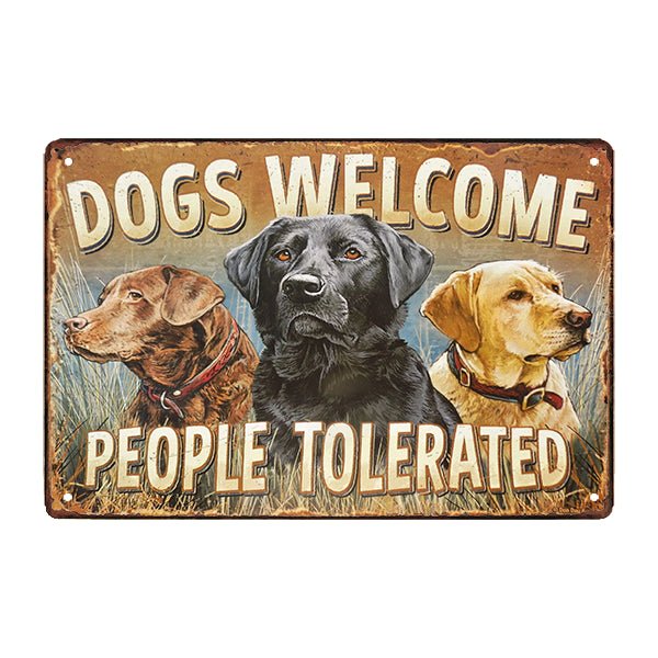 plaque-metal-chien plaque métal chien