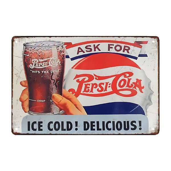 plaque-metal-cuisine-pepsi plaque métal cuisine pepsi