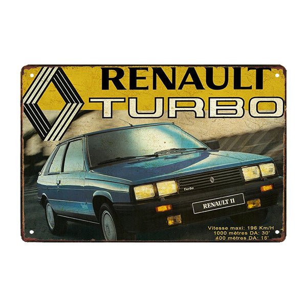 plaque-metal-deco-renault-sport plaque métal déco renault sport