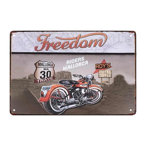 plaque-metal-deco-vintage-moto plaque métal déco vintage moto