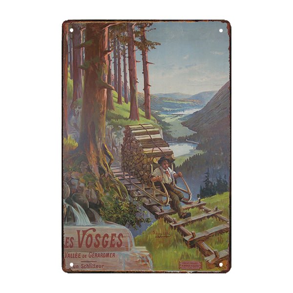 plaque-metal-decorative-vosges plaque métal décorative vosges