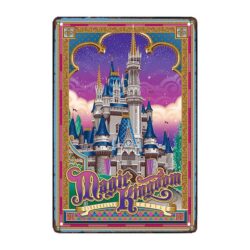 plaque métal disney