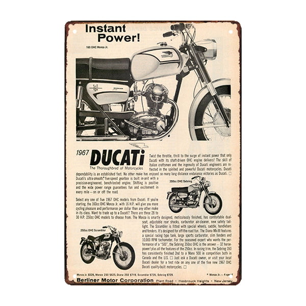 plaque-metal-ducati plaque métal ducati